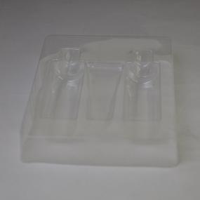 Vacuum forming plastic cosmetic inner tray