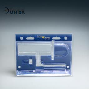 Free Sample Professional Customized Plastic Clear Trifold Clamshell Blister