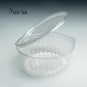 Promotion Export Plastic Clear Round Bread Box With Hinged Lid
