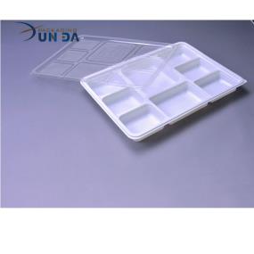 Hanghzhou FDA Plastic Large Food Box With 8 Dividers