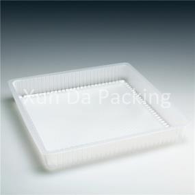 Quadrate food trays