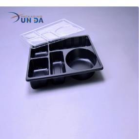 Hangzhou Microwave Safe Dividing Disposable PP Plastic Lunch Bento Box