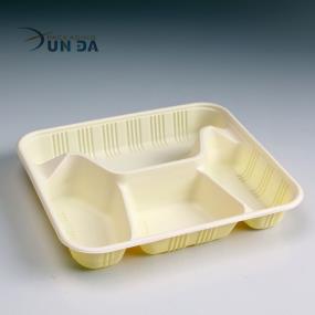 Directly Manufacturing With Plastic BPA Free Food Divided Tray