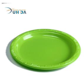 Disposable Blister Process Plastic Round Display Dry Food Plate