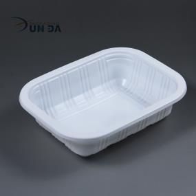 Wholesale Customizing White PP Plastic Container For Fast Food
