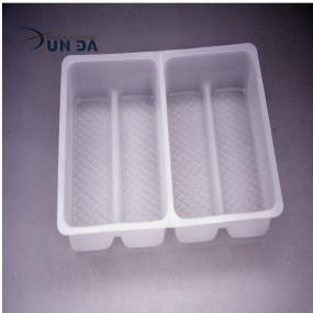Clear Plastic Disposable Blister Divided Biscuit Cookie Tray